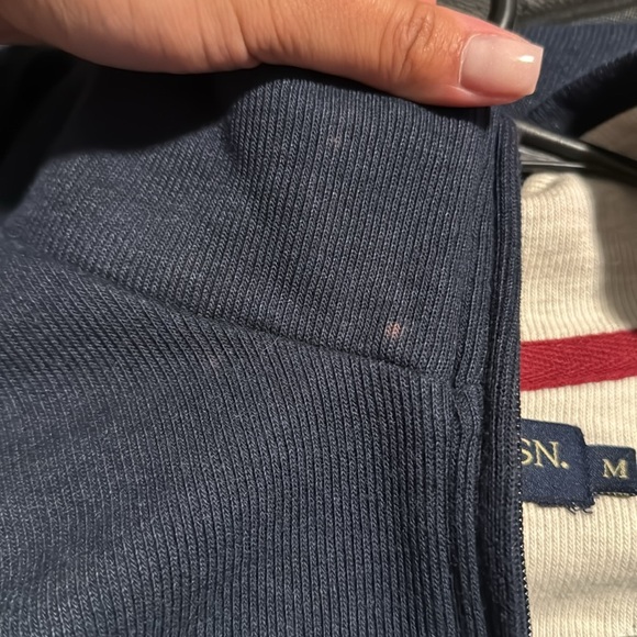 Men's Navy Sweater - Picture 4 of 4